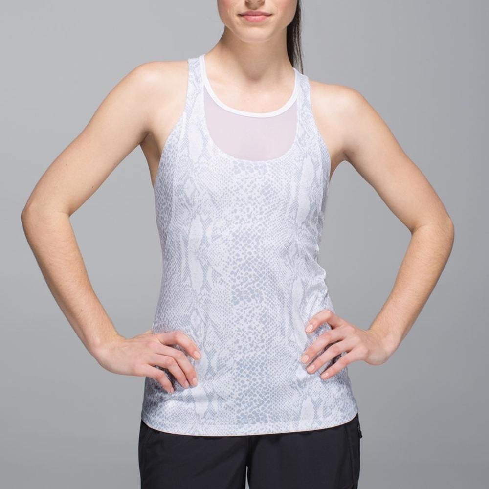 Reptile Print Lululemon tank top